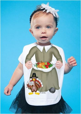 Pilgrim Girl Bib