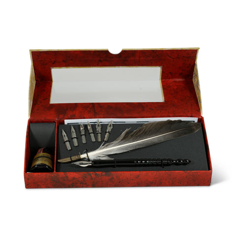 Feather Pen Set