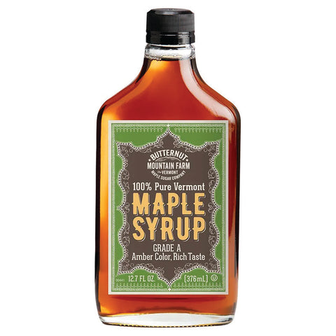 Maple Syrup Glass Flask - 12.7oz