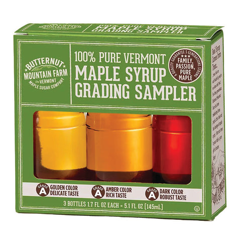 Vermont Maple Syrup Grading Sampler