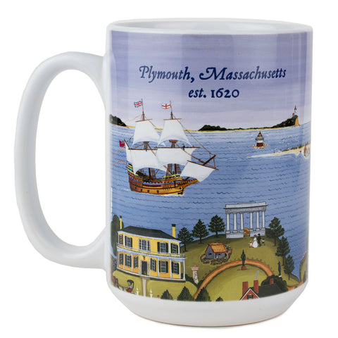 Historic Plymouth Marie E. Fox, 1987, Mug