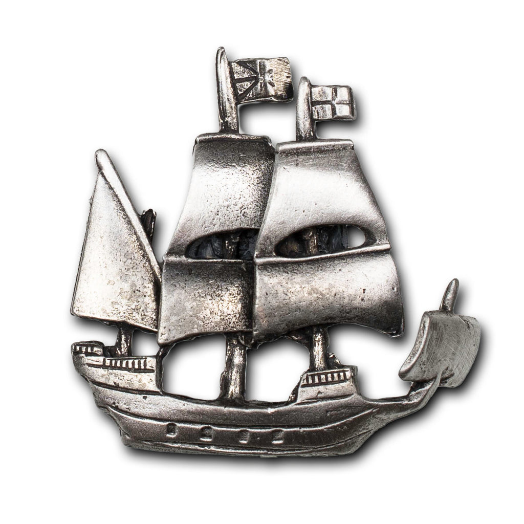 3D Pewter Mayflower Magnet