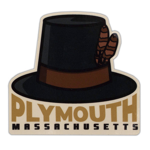 Pilgrim Hat Sticker