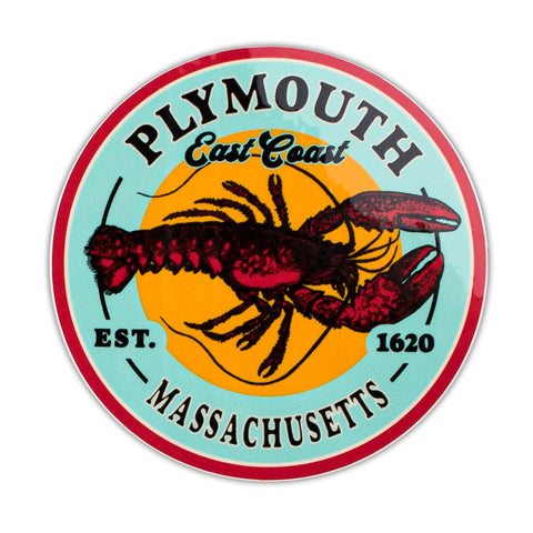 Plymouth East Coast Lobster Sticker