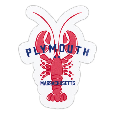 Plymouth Lobster Sticker