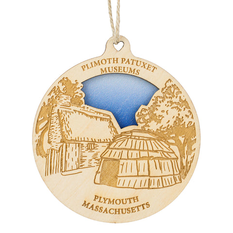 Plimoth Patuxet Museums Wooden Ornament