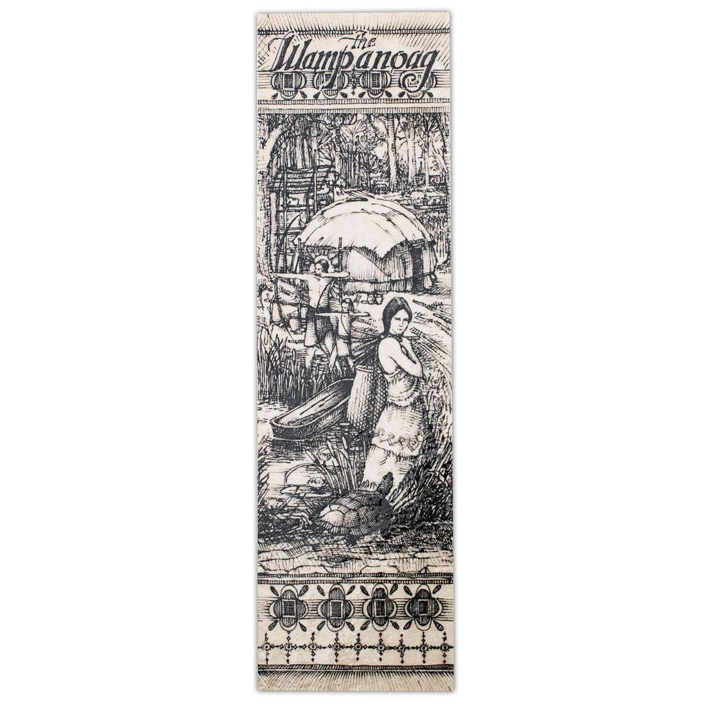 Wampanoag Scrimshaw Bookmark